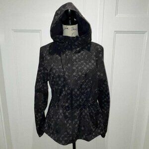 Lululemon Packable Water-Repellent Jacket Primal Dot Max Black Multi – NWOT - 10